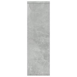 Berkfield Home Wall Shelf Concrete Grey 85x16x52.5 cm Engineered Wood - thumbnail 6