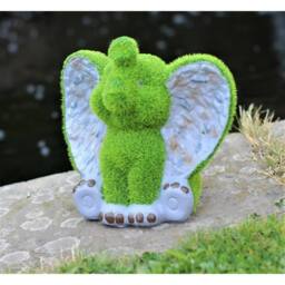 SPETLEK Garden Ornament Elephant Animal in Green - thumbnail 4