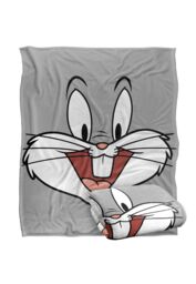 Warner Brothers Looney Tunes Officially Licensed Silky Touch Super Soft Throw Blanket 152 x 127 cm in White - thumbnail 2
