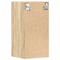 Berkfield Home Hanging Cabinet Sonoma Oak 30x29.5x60 cm Engineered Wood in Light Brown - thumbnail 6