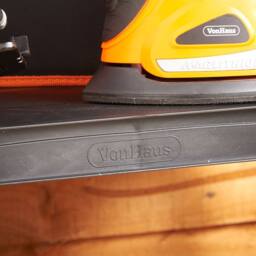VonHaus 4 Tier Garage Shelving Units in Black - thumbnail 4
