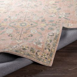Livabliss Erin-Traditional Green Grey Cream Traditional Boho Living Dining Rug in Light Sand - Size: 200 cm x 275 cm - thumbnail 4