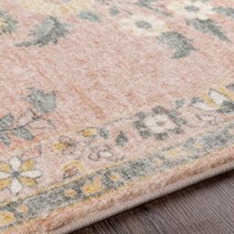 Livabliss Erin-Traditional Green Grey Cream Traditional Boho Living Dining Rug in Light Sand - Size: 200 cm x 275 cm - thumbnail 7