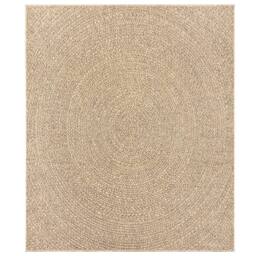 Berkfield Home Rug ZIZUR 240x340 cm Jute Look Indoor & Outdoor in Beige - Size: Medium - thumbnail 4