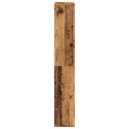 Berkfield Home Bookcase Old Wood 60x20x120 cm Engineered Wood in Brown - Size: 60 x 20 x 120 cm - thumbnail 6