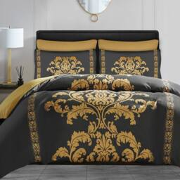 Grace Double Brushed Duvet Cover King Size Supersoft with Zipper Closure - thumbnail 3