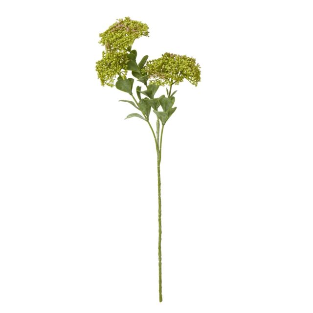 Hill Interiors Sedum Spray Artificial Flower in Green - image 1