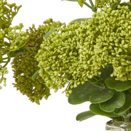 Hill Interiors Sedum Spray Artificial Flower in Green - thumbnail 4