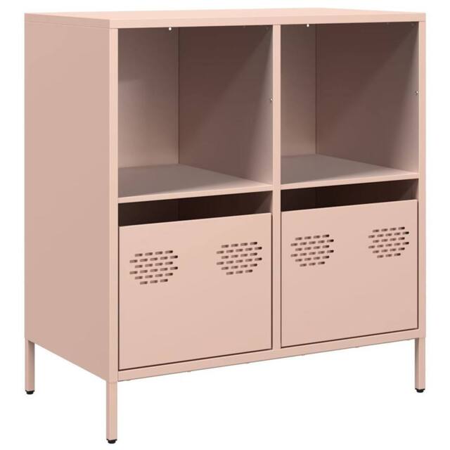 Berkfield Home Sideboard Pink 68x39x73.5 cm Cold-rolled Steel - image 1