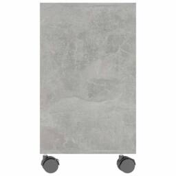 Berkfield Home Side Table Concrete Grey 70x35x55 cm Engineered Wood - Size: 70 x 35 x 55 cm - thumbnail 5