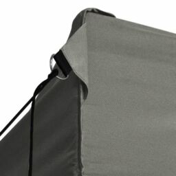 Berkfield Home Foldable Tent Pop-Up with 4 Side Walls 3x4.5 m Anthracite in Black - thumbnail 5