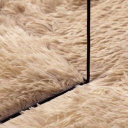 Berkfield Home Shaggy Rug High Pile NAVARRA Beige 200x290 cm Polyester - Size: Medium - thumbnail 7