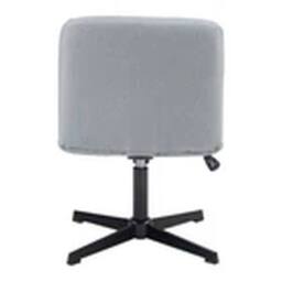 Kelvenix Office Chair Swivel Armless Medium Back Visitor Chair Grey - thumbnail 3