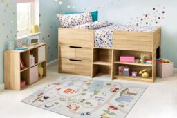 RugsX Bambino Rug in Beige - Size: 140 cm x 190 cm - thumbnail 4