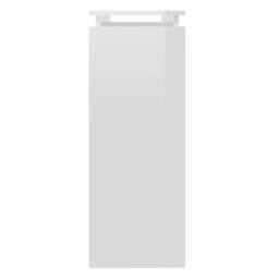 Berkfield Home Decorative Console Table High Gloss White 102x30x80 cm Engineered Wood - Size: 102 x 30 x 80 cm - thumbnail 5