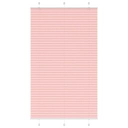 Berkfield Home Pleated Blind Pink 120x200 cm Fabric Width 119.4 cm Polyester