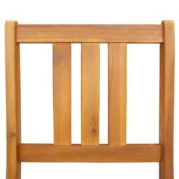 Berkfield Home Folding Garden Chairs 2 pcs 36x46x85 cm Solid Wood Acacia in Brown - Size: 36 x 46 x 85 cm - thumbnail 9