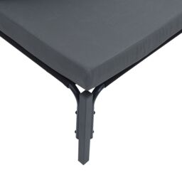 Berkfield Home Garden Sofa Set 11 pcs Anthracite Steel - thumbnail 6