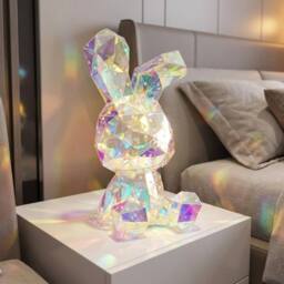 Garden Greatness Starlightz LED Rabbit Decorative Lamp in Beige - thumbnail 1