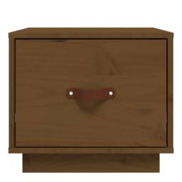 Berkfield Home Beautiful Bedside Cabinets 2 pcs Honey Brown 40x34x35 cm Solid Wo - Size: 40 x 34 x 35 cm - thumbnail 5