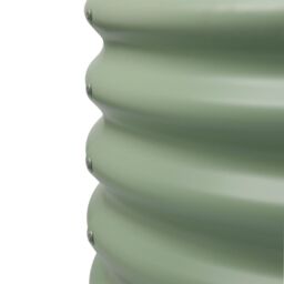 Harbour Housewares Raised Garden Beds - 2x Round Bottomless Galvanised Steel Planter 90 x 45cm in Green - Size: 90 x 45 cm - thumbnail 5