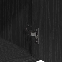 Berkfield Home Sideboard with Drawer with Shelf Black oak 60 x 31 x 70 cm Engineered wood - thumbnail 9