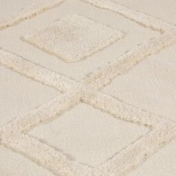 Esselle Windsor Geo Tufted Large Rug in Cream - Size: 160 cm x 230 cm - thumbnail 3