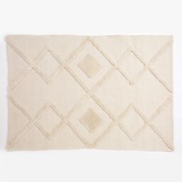 Esselle Windsor Geo Tufted Large Rug in Cream - Size: 160 cm x 230 cm - thumbnail 1