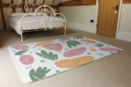 Benjamin Tate Design Abstract Nature Illustrations Designer Rug in Natural - Size: Large - thumbnail 3