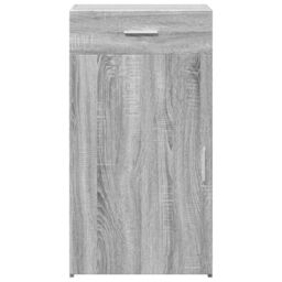 Berkfield Home Sideboard Grey Sonoma 50x42.5x93 cm Engineered Wood - thumbnail 4