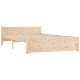 Berkfield Home Bed Frame with Drawers 140x200 cm in Brown - thumbnail 5