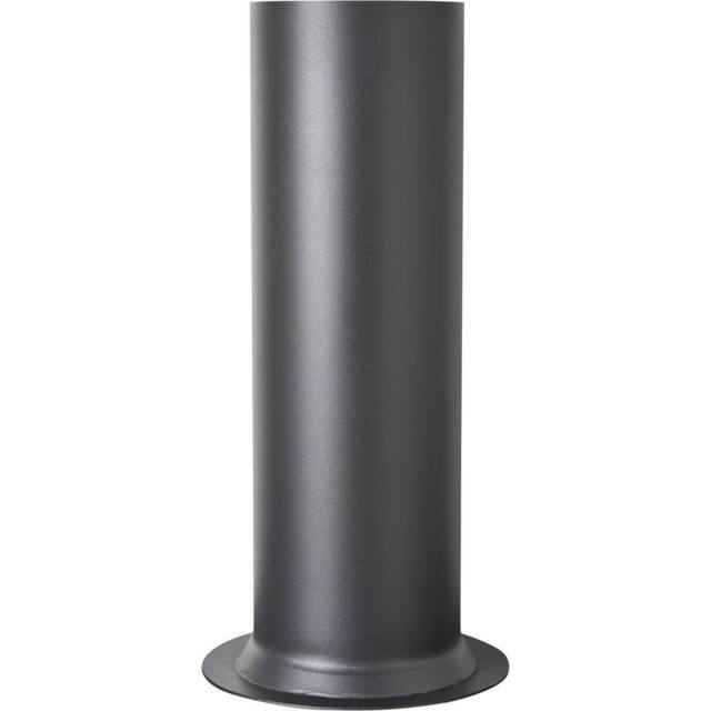 OKO Bio Ethanol Fires OKO Straight Decorative Metal Stove Pipe in Charcoal Grey - image 1