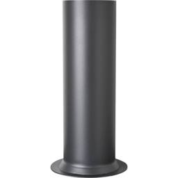 OKO Bio Ethanol Fires OKO Straight Decorative Metal Stove Pipe in Charcoal Grey