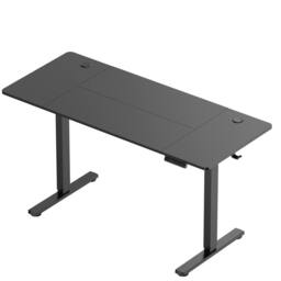 VonHaus Large Home Office Electric Standing Desk with USB-C Charging in Black - thumbnail 9