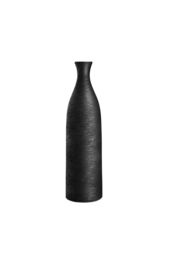 Living and Home Modern Tall Porcelain Vase in Black - thumbnail 3
