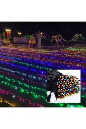 KDMD Solar 500 LED Rainbow Multicolour Fairy Lights String 50m - thumbnail 4