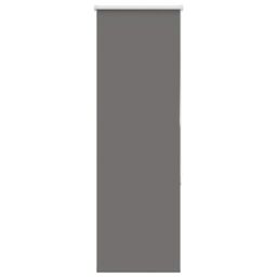 Berkfield Home Roller Blind Blackout Grey 55x150 cm Fabric Width 50.7 cm Polyester - thumbnail 2
