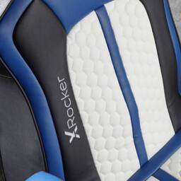 X Rocker Official Playstation Legend Console Gaming Chair with Speakers in Blue - thumbnail 4