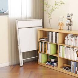 EONLION Foldable Computer Desk Corner Home Office Study in White - thumbnail 4
