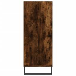 Berkfield Home Highboard Smoked Oak 57x35x90 cm Engineered Wood in Brown - Size: 57 x 35 x 90 cm - thumbnail 5