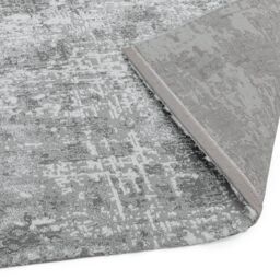 The Rug Shop UK Modern Easy To Clean Stain-Resistant Area Rug in Silver - Size: 240 cm x 340 cm - thumbnail 4