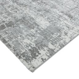 The Rug Shop UK Modern Easy To Clean Stain-Resistant Area Rug in Silver - Size: 240 cm x 340 cm - thumbnail 3