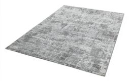 The Rug Shop UK Modern Easy To Clean Stain-Resistant Area Rug in Silver - Size: 240 cm x 340 cm - thumbnail 5