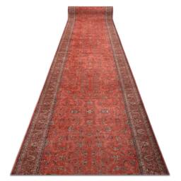 RugsX Anti-Slip Lotus Runner in Red - Size: 120 cm x 100 cm - thumbnail 1