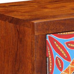 Berkfield Home Bedside Cabinet 40x30x45 cm Solid Wood Acacia in Brown - Size: 40 x 30 x 45 cm - thumbnail 5