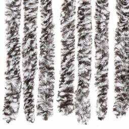 Berkfield Home Insect Curtain Brown & Beige 56x200 cm Chenille - thumbnail 5