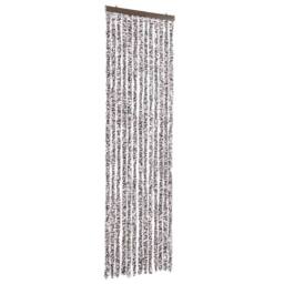 Berkfield Home Insect Curtain Brown & Beige 56x200 cm Chenille - thumbnail 3