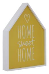 Orsina Yellow Home Sweet Home LED Light Box, Wall Mountable Kids Night Light, Ambient House-Shaped Decorative Light - thumbnail 5