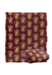 Harry Potter Gryffindor Crest 2 Officially Licensed Silky Touch Super Soft Throw Blanket 152x127 cm in White - thumbnail 2