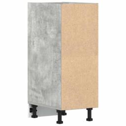 Berkfield Home Durable Bottom Cabinet Concrete Grey 30x44, 5x81, 5 cm Engineered Wood - thumbnail 6
